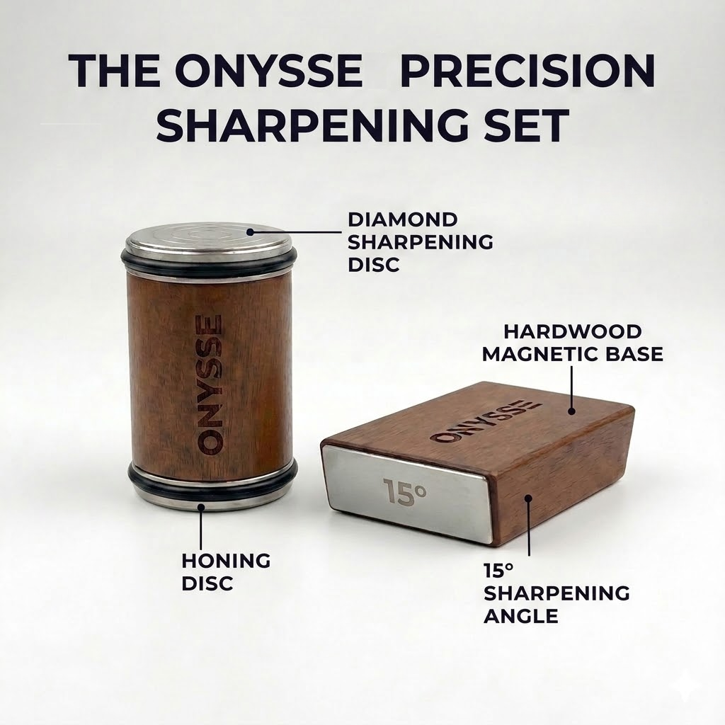 Onysse™ Diamond Rolling Knife Sharpener