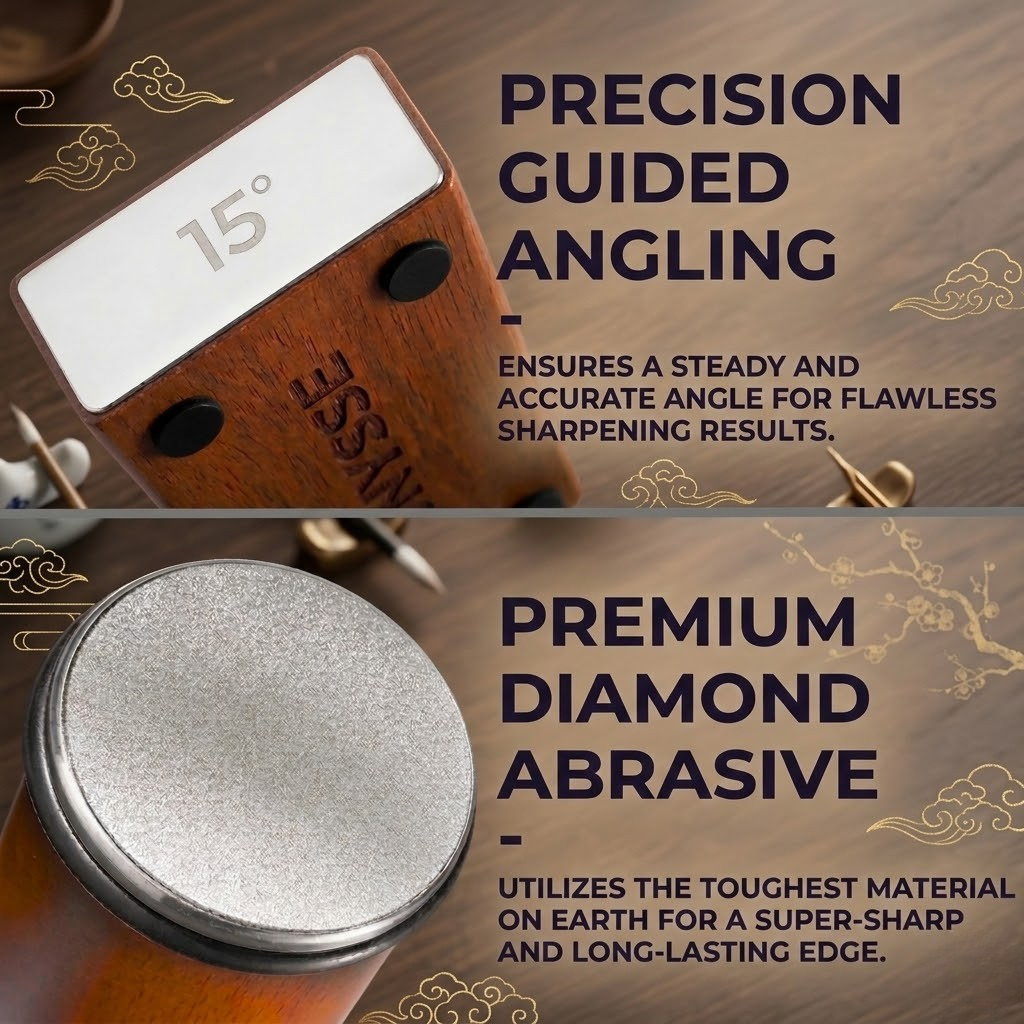 Onysse™ Diamond Rolling Knife Sharpener